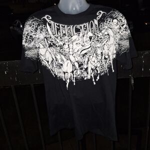 NWT AFFLICTION Four Horsemen T Shirt Size 2XL